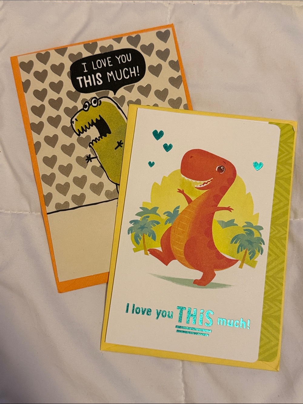 🌻 Bundle of 2 Hallmark Love You This Much Cards